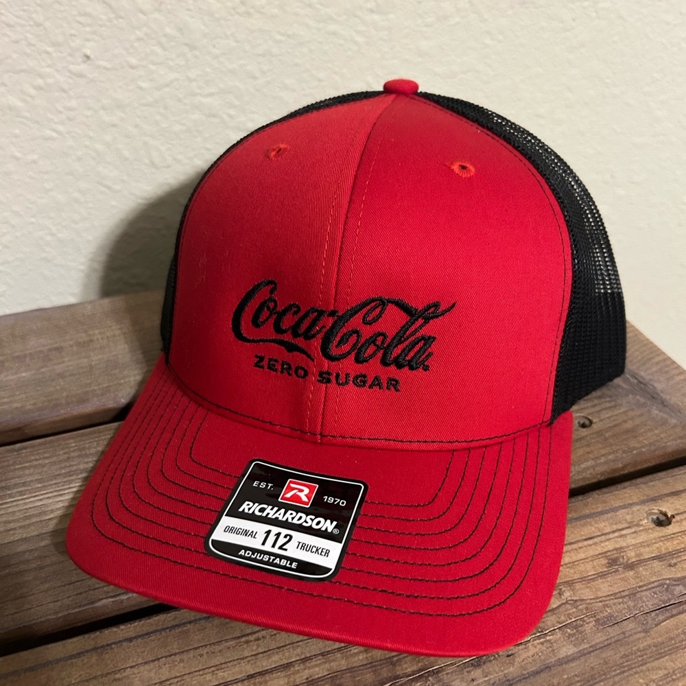 Coca-Cola Zero Richardson 112 Trucker Cap